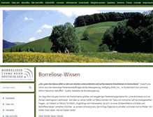 Tablet Screenshot of borreliose-bund.de